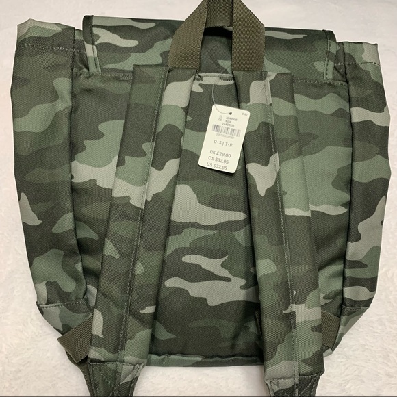 VS PINK Drawstring Camo Print Backpack - Picture 2 of 5